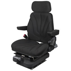 A-F10M4100 Seat, F10 Series, Low Pro Mechanical Suspension, Black Cloth PN: F10M4100