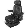 A-F10M4115 Seat, F10 Series, Low Pro Mechanical Suspension, Black Vinyl PN: F10M4115