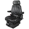 A-F10M4145 Seat, F10 Series w/ Isolator, Low Pro Mechanical Suspension, Black Vinyl PN: F10M4145