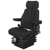 A-F10M6100 Seat, F10 Series, Mechanical Suspension, Black Cloth PN: F10M6100