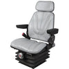 A-F10M6120 Seat, F10 Series, Mechanical Suspension, Gray Vinyl PN: F10M6120