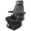 A-F10M6145 Seat, F10 Series w/ Isolator, Mechanical Suspension, Black Vinyl PN: F10M6145