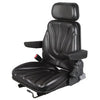 A-F10ST2000 F10 Series black vinyl seat / slide tracks / armrests / headrest / OPS / seat belt PN: F10ST2000