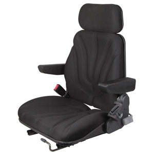 A-F10ST2015 Seat, F10 Series, Slide Track, Black Cloth PN: F10ST2015