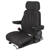 A-F10ST2015 Seat, F10 Series, Slide Track, Black Cloth PN: F10ST2015