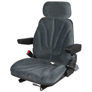 A-F10ST2020 Seat, F10 Series, Slide Track, Gray Cloth PN: F10ST2020