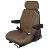 A-F10ST2030 Seat, F10 Series, Slide Track, Brown Cloth PN: F10ST2030