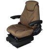 A-F20A5012 Seat, F20 Series, Low Pro Air Suspension, Brown Cloth PN: F20A5012