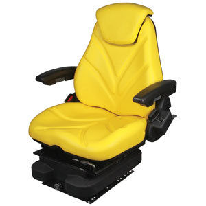 A-F20A5025 Seat, F20 Series, Low Pro Air Suspension, Yellow Vinyl PN: F20A5025