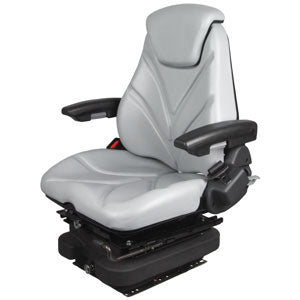 A-F20A5050 Seat, F20 Series w/ Isolator, Low Pro Air Suspension, Gray Vinyl PN: F20A5050
