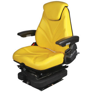 A-F20A5055 Seat, F20 Series w/ Isolator, Low Pro Air Suspension, Yellow Vinyl PN: F20A5055