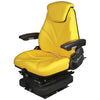 A-F20A5055 Seat, F20 Series w/ Isolator, Low Pro Air Suspension, Yellow Vinyl PN: F20A5055
