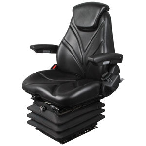 A-F20A7015 Seat, F20 Series, Air Suspension, Black Vinyl PN: F20A7015