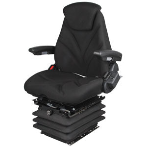 A-F20A7030 Seat, F20 Series w/ Isolator, Air Suspension, Black Cloth PN: F20A7030
