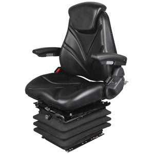A-F20A7045 Seat, F20 Series w/ Isolator, Air Suspension, Black Vinyl PN: F20A7045