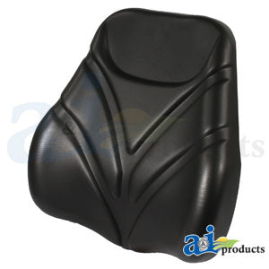 A-F20BV2 Back Cushion, F20, Black Vinyl PN: F20BV2