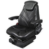 A-F20M5115 Seat, F20 Series, Low Pro Mechanical Suspension, Black Vinyl PN: F20M5115