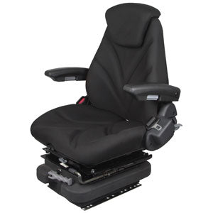 A-F20M5130 Seat, F20 Series w/ Isolator, Low Pro Mechanical Suspension, Black Cloth PN: F20M5130