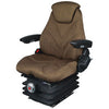 A-F20M7112 Seat, F20 Series, Mechanical Suspension, Brown Cloth PN: F20M7112
