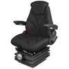 A-F20M7130 Seat, F20 Series w/ Isolator, Mechanical Suspension, Black Cloth PN: F20M7130