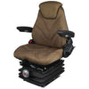 A-F20M7142 Seat, F20 Series w/ Isolator, Mechanical Suspension, Brown Cloth PN: F20M7142
