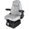 A-F20M7150 Seat, F20 Series w/ Isolator, Mechanical Suspension, Gray Vinyl PN: F20M7150