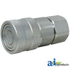 A-FF5018FP-A Flat Hydraulic Coupler Socket, Female, 1/2