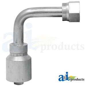 A-FFX90L-08-08-W (HW-FFX90L) Female Seal Lok - Swivel - 90∩┐╜ Elbow Long PN: FFX90L-08-08-W