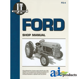 A-SMFO4 Ford New Holland Shop Manual PN: SMFO4