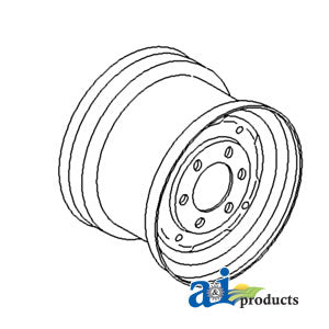 A-FW08166 Rim, Front Wheel 8