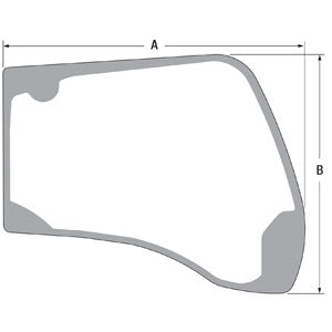 A-FYA00001496 Glass, RH PN: FYA00001496