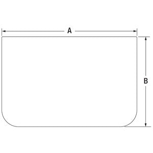 A-FYD00004958 Glass, Lower Windshield PN: FYD00004958