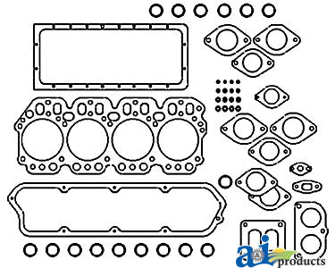 A-U5LC0017 O/H Gasket Set L/Seals PN: U5LC0017