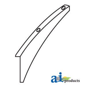 A-H114537 Vane, Straw Chopper, Inner (RH) PN: H114537