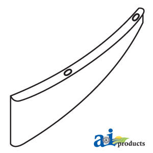 A-H114538 Vane, Straw Chopper, Inner (LH) PN: H114538
