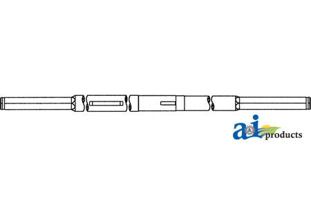 A-H115230 Shaft, Feeder House, Lower PN: H115230