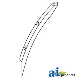 A-H130949 Deflector, Straw Chopper RH, Deep PN: H130949
