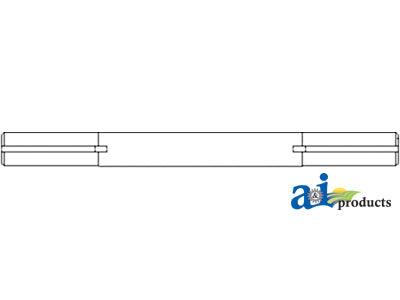 A-H137570 Jackshaft, Straw Chopper Drive (Rear) PN: H137570