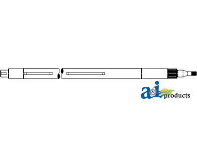 A-H140043 Shaft-Rasp Bar Threshing Cylinder (Dual Range) PN: H140043