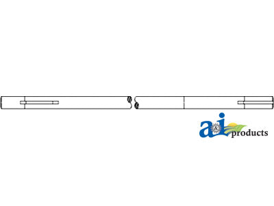 A-H145275 Shaft, Straw Chopper Rotor & Sheave PN: H145275