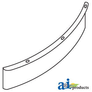 A-H150402 Deflector, Straw Chopper, LH, Deep, Wide Spread PN: H150402