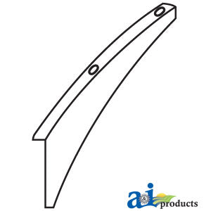 A-H150403 Deflector, Straw Chopper, RH, Deep, Wide Spread PN: H150403