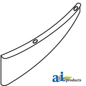 A-H150404 Deflector, Straw Chopper, Inner, LH, Wide Spread PN: H150404