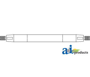 A-H222676 Jackshaft, Straw Chopper & Discharge Beater PN: H222676