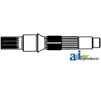 A-H98071 Shaft, Hydro Motor, for late Sunstrand Unit PN: H98071