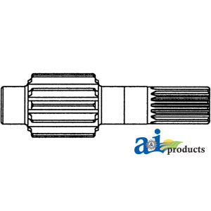 A-H85817 Shaft, Pinion, 11 Tooth PN: H85817
