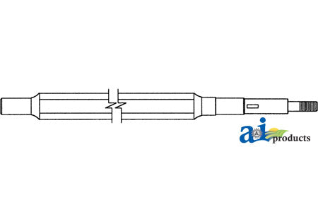 A-H113408 Shaft, Feeder House, Upper PN: H113408