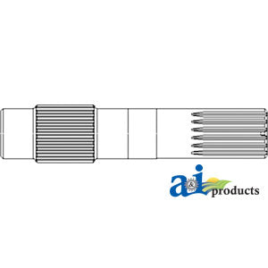 A-H93674 Shaft, Final Drive, Pinion PN: H93674