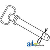 A-HPL100 Hitch Pin, Machined, 3/8