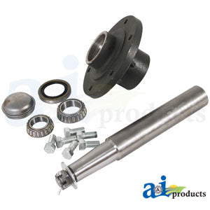 A-HS30006S6 Hub & Spindle Assy. (6 Bolt) PN: HS30006S6